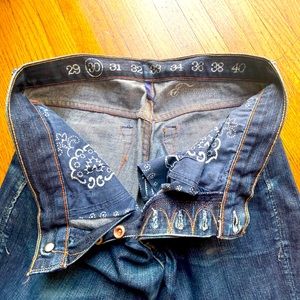 Earnest sewn Limited Edition old collection Made in USA Jeans in good condition.